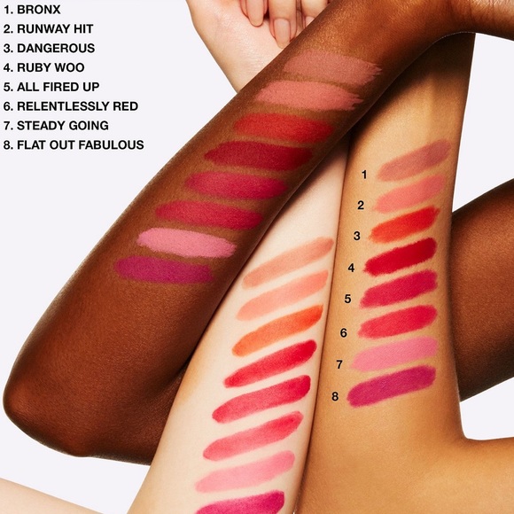 MAC Retro Matte Lipstick Relentlessly Red - Picture 13 of 16